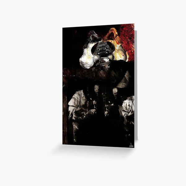 Believe - Collage with Caravaggio's painting Greeting Card
