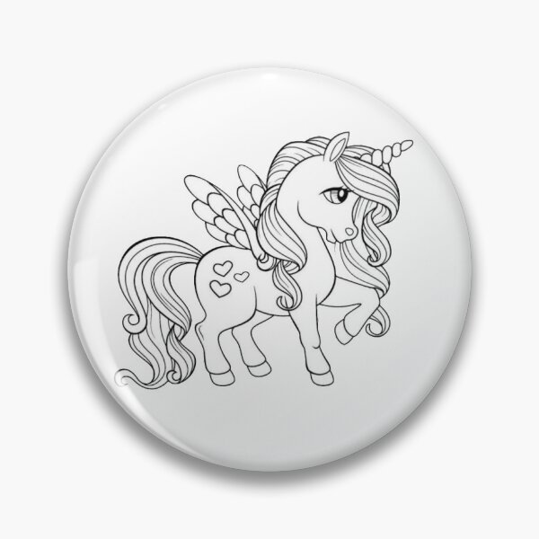Item preview, Colour me in Unicorn  designed and sold by Gretel Moss.