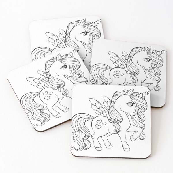 Item preview, Colour me in Unicorn  designed and sold by Gretel Moss.