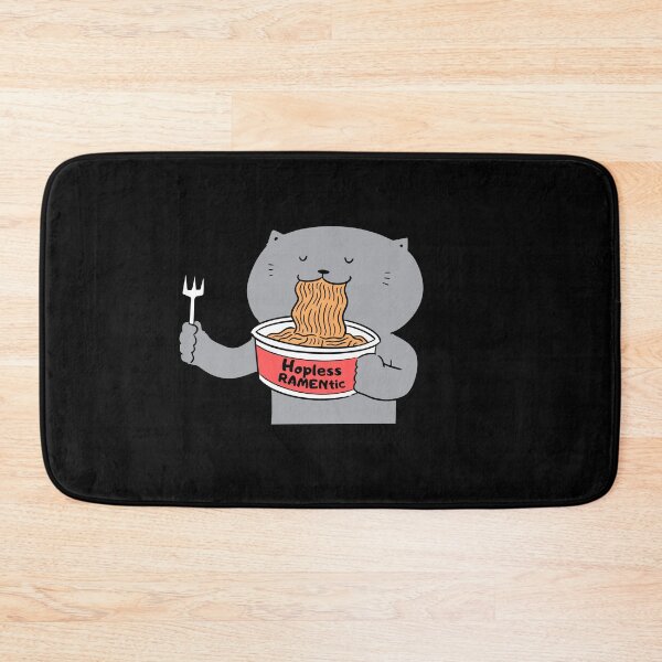 Item preview, Cute cat enjoying Ramen Noodles - Funny Ramen lover designed and sold by Theleochick.