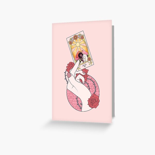 Crafty Witch: The Sun Tarot Greeting Card