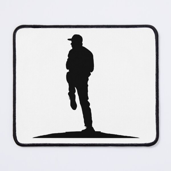 Item preview, Baseball player, pitcher while throwing ball. Pitcher throwing a ball on pitcher mound.  designed and sold by Marcin Adrian.