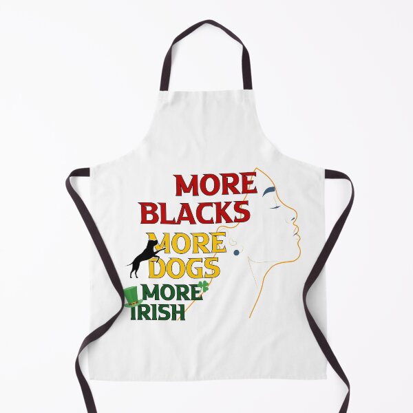 Item preview, More Blacks More Dogs More Irish african woman black dog lovers Gift designed and sold by DrGamyx.