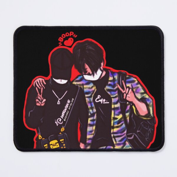 Item preview, Jikook airport look - black background version designed and sold by art-by-emo.