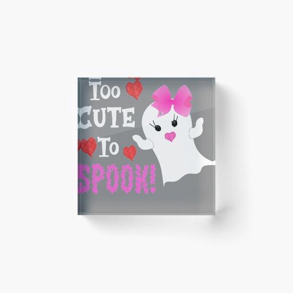 Item preview, Too Cute To Spook Halloween Ghost Funny Kids Women designed and sold by DyanStoy.