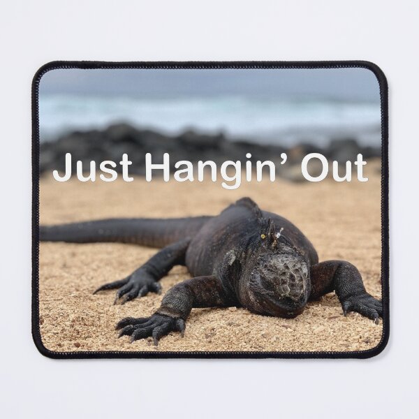 Item preview, Just Hanging Out - Iguana designed and sold by BullishGraphics.