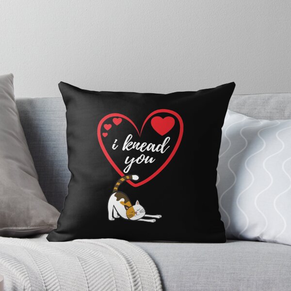 Item preview, I Knead You Valentine's Day Kitty Cat designed and sold by PeteTee.