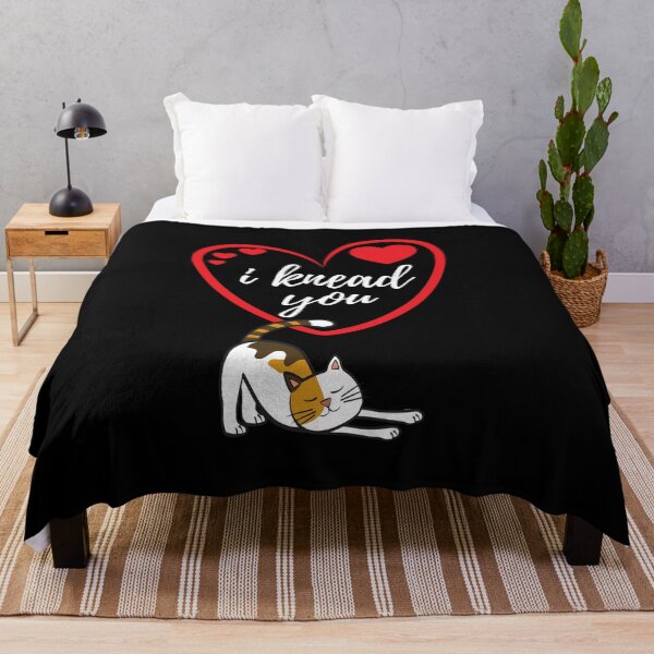 Item preview, I Knead You Valentine's Day Kitty Cat designed and sold by PeteTee.