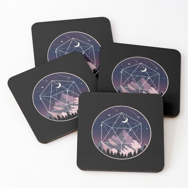 Item preview, Sacred Geometry Purple Mountains with Moon designed and sold by nanogarbanzo.