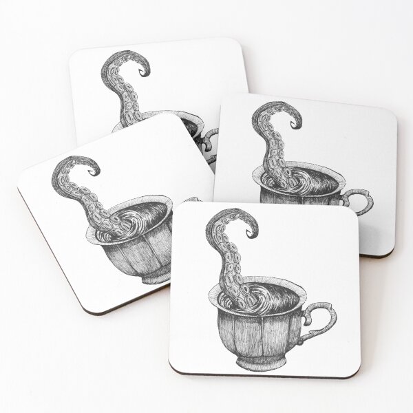 Item preview, Tentacle tea designed and sold by Rhiannon Redfern.