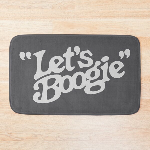 Item preview, Let's Boogie (Off White on Asphalt) designed and sold by Justin Ellis.