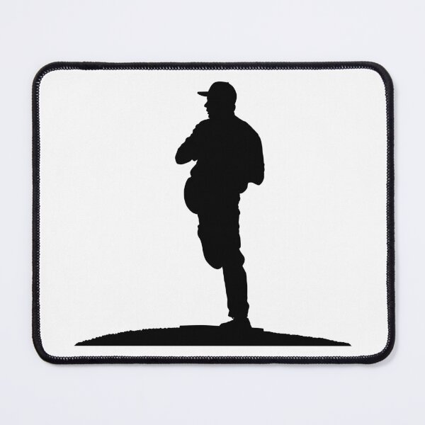 Item preview, Baseball player, pitcher while throwing ball. Pitcher throwing a ball on pitcher mound.  designed and sold by Marcin Adrian.
