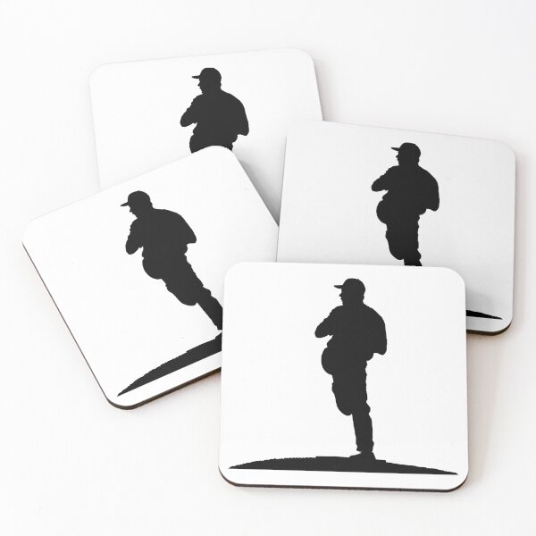 Item preview, Baseball player, pitcher while throwing ball. Pitcher throwing a ball on pitcher mound.  designed and sold by Marcin Adrian.