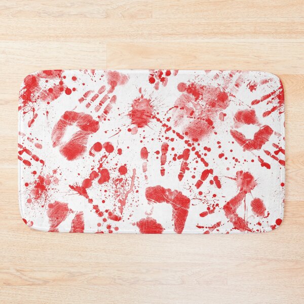Item preview, Bloody Halloween Hands Red Paint Splatter designed and sold by Julie Erin Designs.