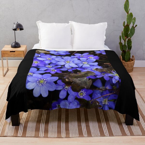 Item preview, blue flowers | Nature photography designed and sold by Mii-pics.