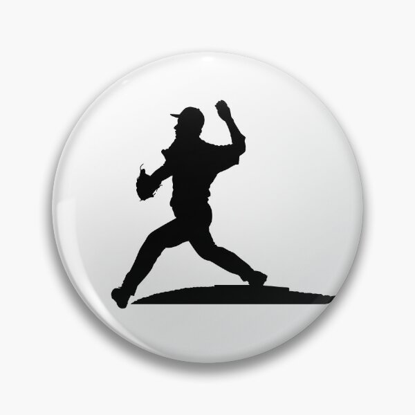 Item preview, Baseball player, pitcher while throwing ball. Pitcher throwing a ball on pitcher mound.  designed and sold by Marcin Adrian.