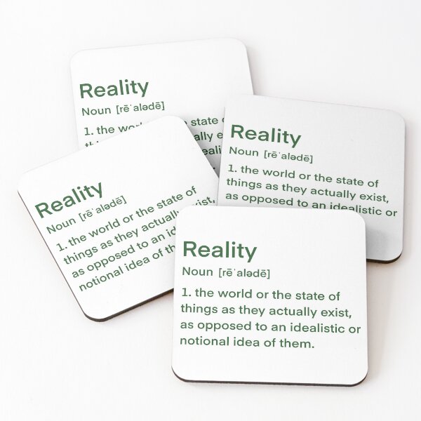 Item preview, Reality Definition  designed and sold by MelonMellow.