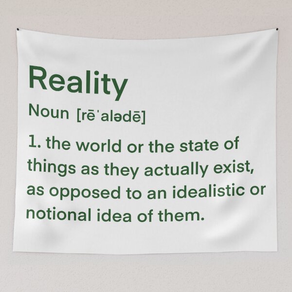 Item preview, Reality Definition  designed and sold by MelonMellow.