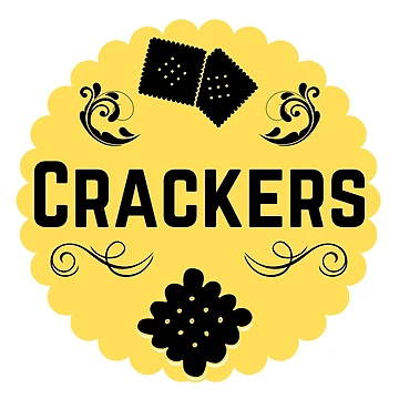 Artwork thumbnail, Crackers - Yellow Food Container Label by LabelStore