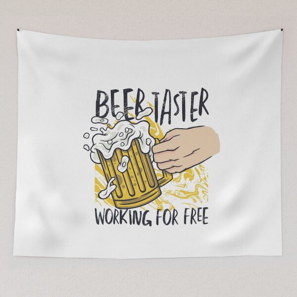 Item preview, Beer Taster Working For Free - Oktoberfest Zinzinnati designed and sold by Club7Studios.