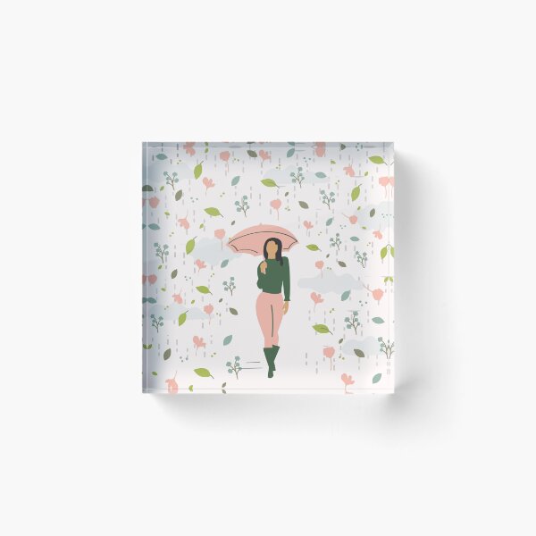 Item preview, Girl in the rain designed and sold by BerylBlake.