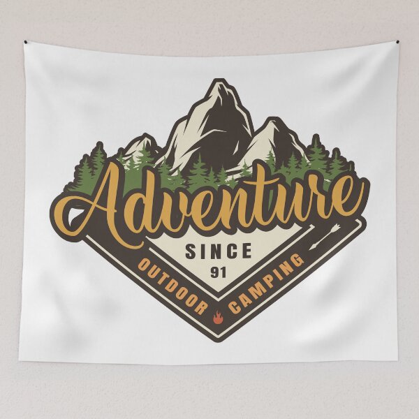 Item preview, Outdoor Camping Adventure designed and sold by Vector Scout Lab.