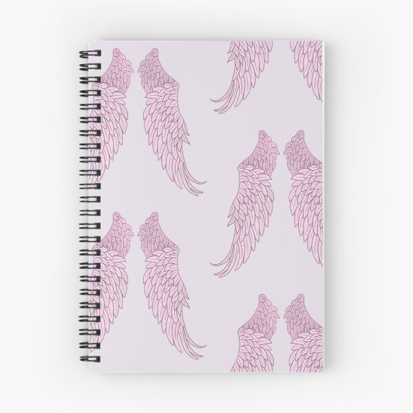 Item preview, Pastel Pink folded angel wings designed and sold by TheLykosApparel.