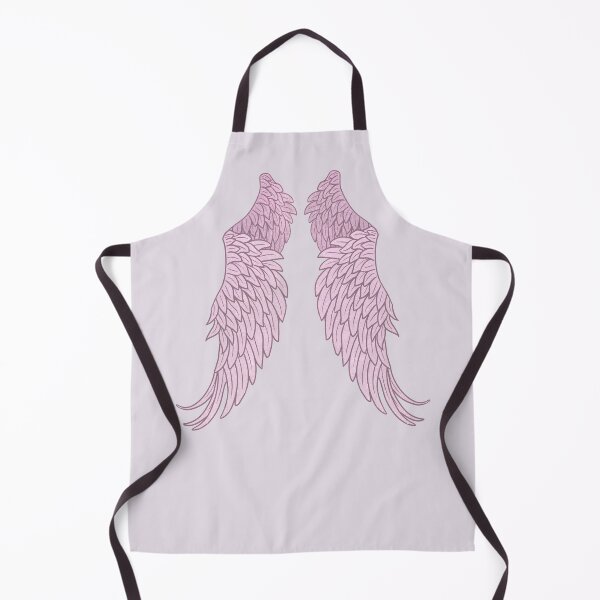 Item preview, Pastel Pink folded angel wings designed and sold by TheLykosApparel.