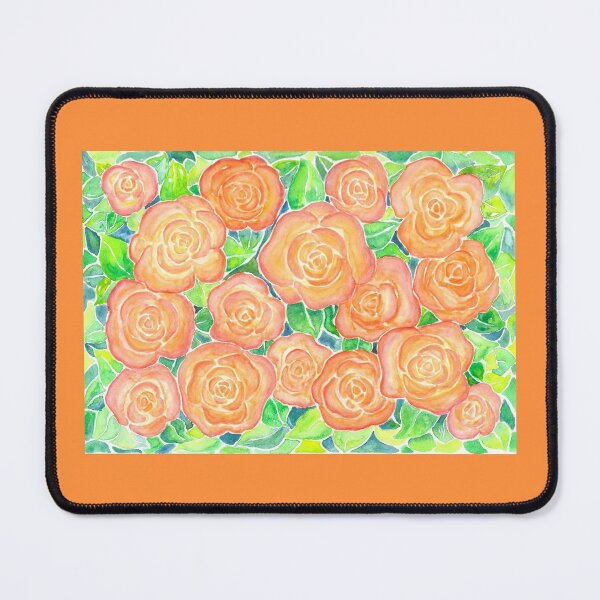 Item preview, Orange Rose Pattern designed and sold by CarolineLembke.