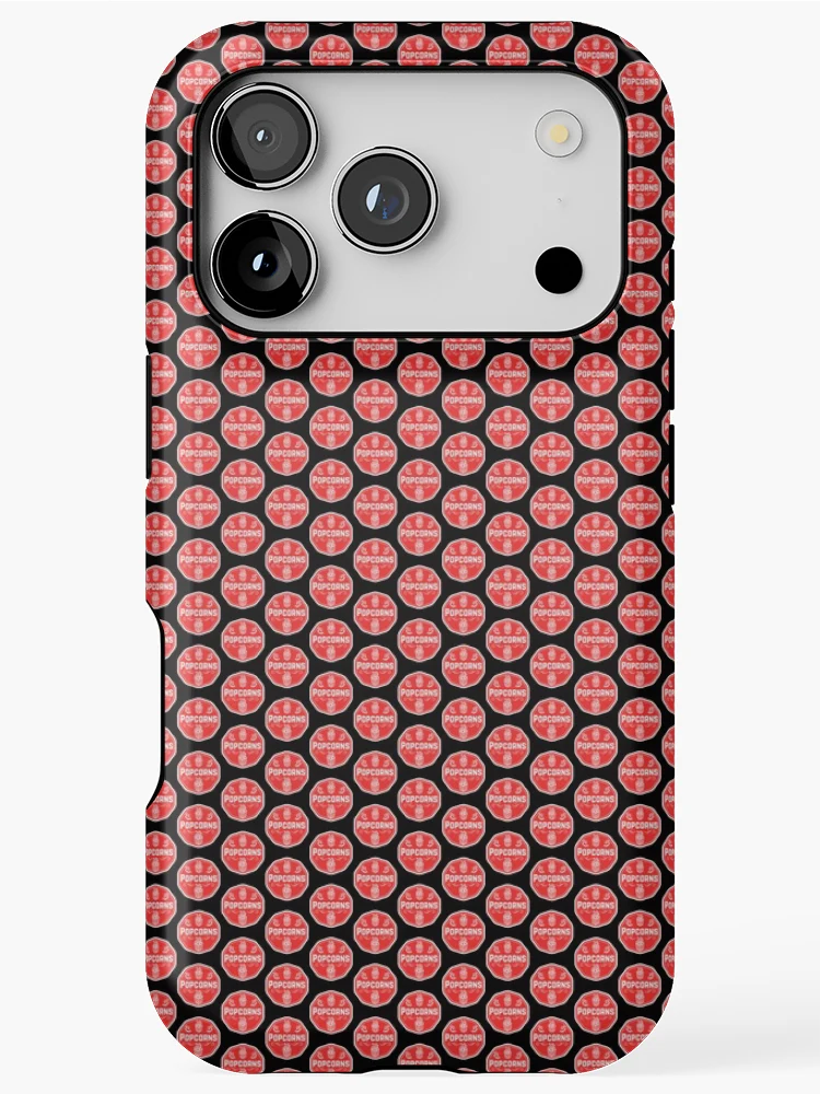 Thumbnail 1 of 4, iPhone Case, Popcorn- Red Food Container Label designed and sold by LabelStore.