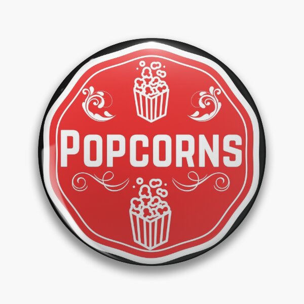 Item preview, Popcorn- Red Food Container Label  designed and sold by LabelStore.