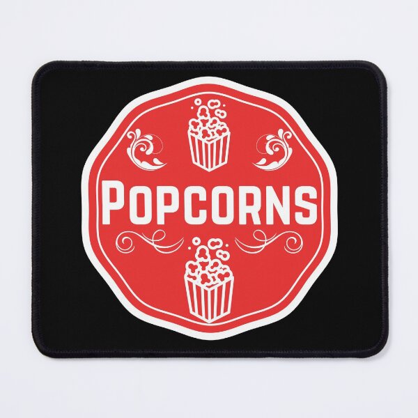 Item preview, Popcorn- Red Food Container Label  designed and sold by LabelStore.