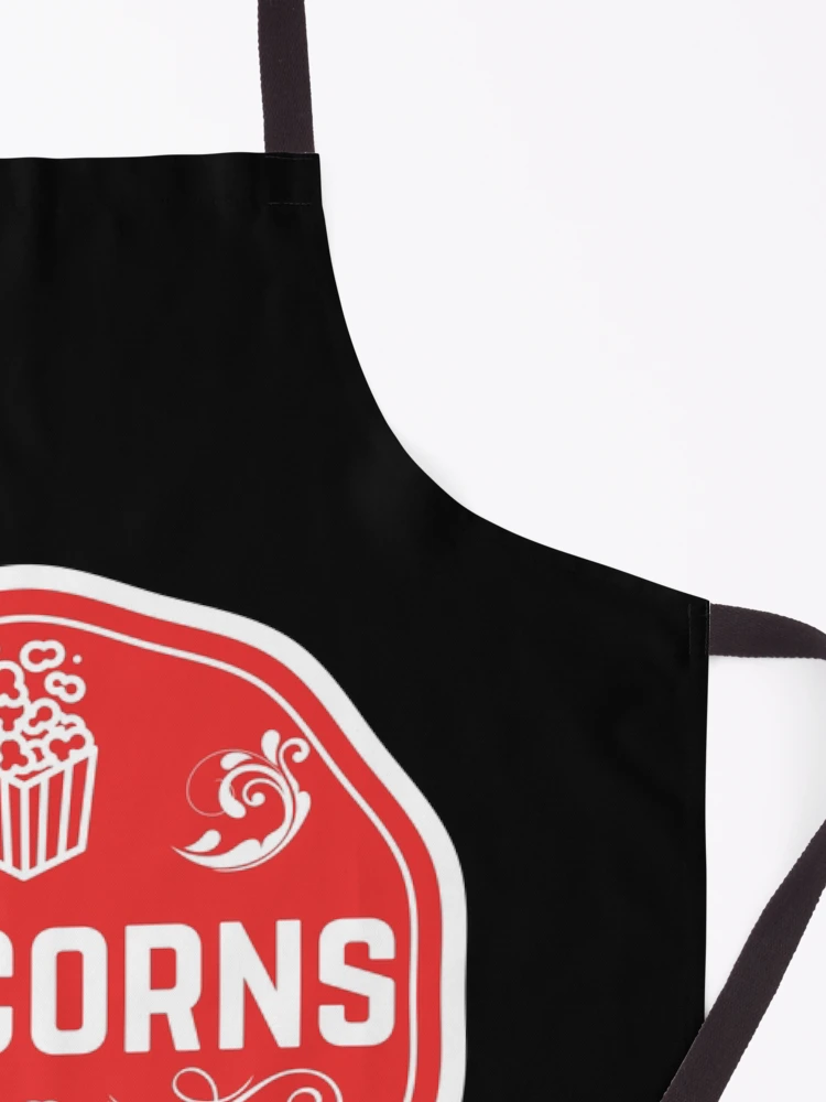 Thumbnail 3 of 6, Apron, Popcorn- Red Food Container Label designed and sold by LabelStore.