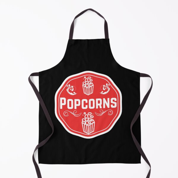 Item preview, Popcorn- Red Food Container Label  designed and sold by LabelStore.