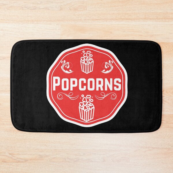 Item preview, Popcorn- Red Food Container Label  designed and sold by LabelStore.