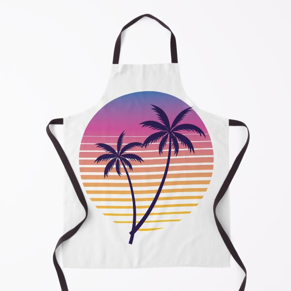 Item preview, Synthwave Sun Palm Trees Essential designed and sold by kas365.
