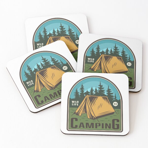Item preview, Wildlife Camping Adventure designed and sold by Vector Scout Lab.
