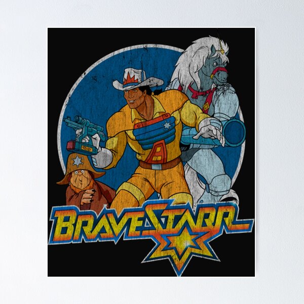 Marshall Bravestarr protects settlers on the planet New Texas | Poster