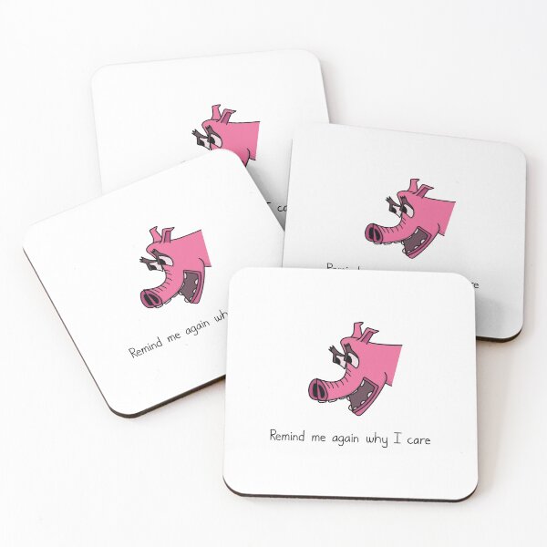 Item preview, Pogs Pig - Remind Me Again Why I Care designed and sold by SeanDontGetFish.