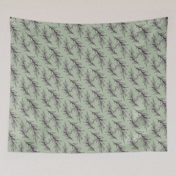 Item preview, Herbal Pattern. Herbal silhouettes designed and sold by HeliMalereiArt.