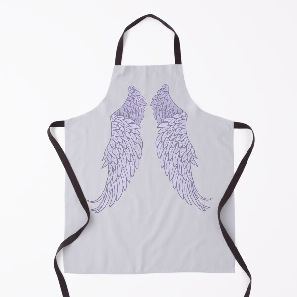 Item preview, Pastel Purple folded angel wings designed and sold by TheLykosApparel.