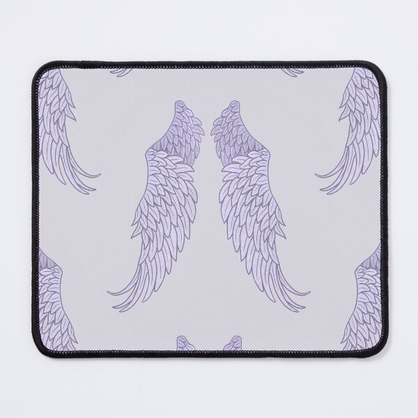 Item preview, Pastel Purple folded angel wings designed and sold by TheLykosApparel.