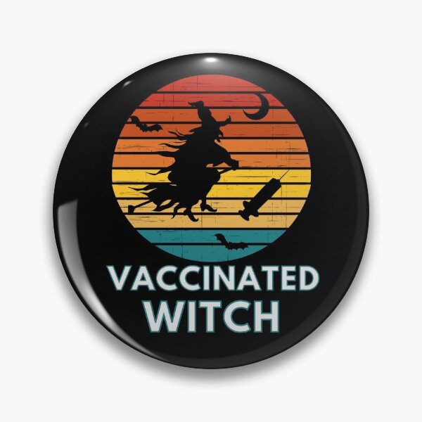 Item preview, Vaccinated Witch - This Witch Is Vaccinated designed and sold by TeensArts.