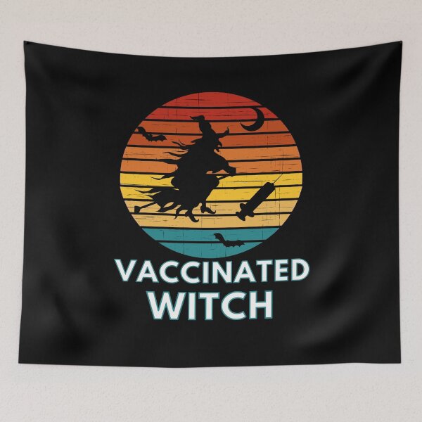 Item preview, Vaccinated Witch - This Witch Is Vaccinated designed and sold by TeensArts.