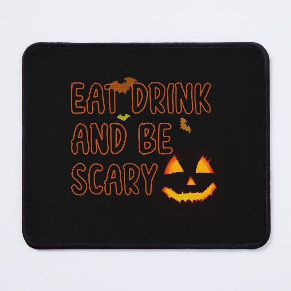 Item preview, Eat Drink And Be Scary Funny Halloween Essential T-Shirt designed and sold by LilaDiams.