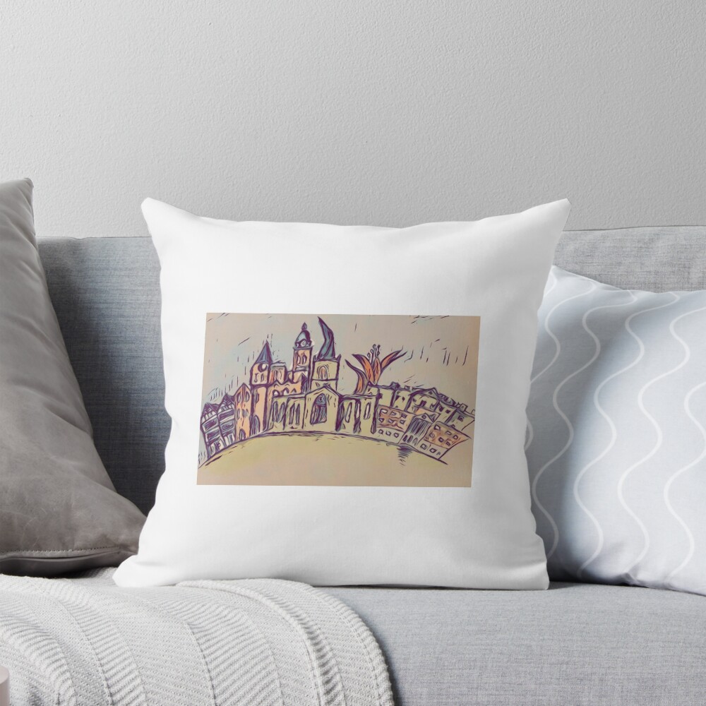 Item preview, Throw Pillow designed and sold by Glenbobagins.