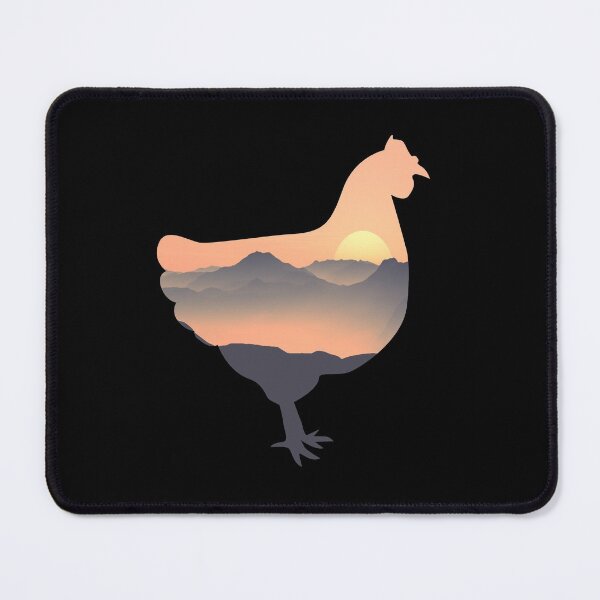 Item preview, Chicken Farm Silhouette Sun Mountain Gift designed and sold by alaechamlal.
