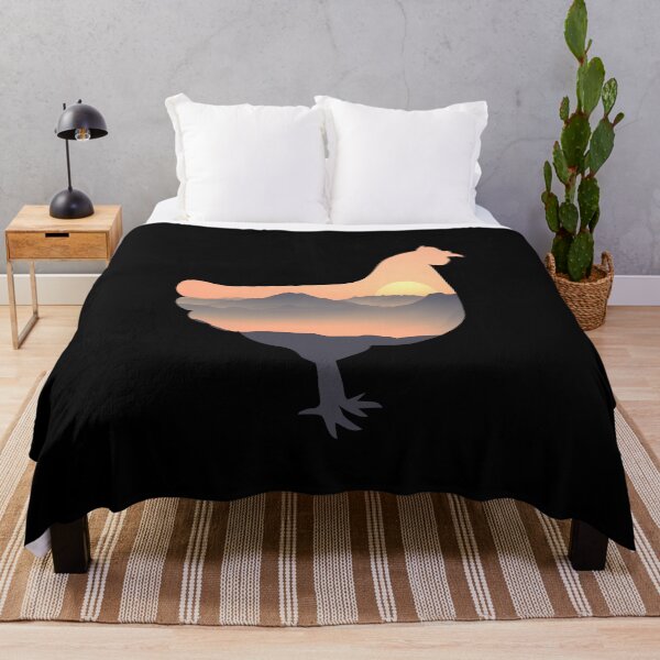 Item preview, Chicken Farm Silhouette Sun Mountain Gift designed and sold by alaechamlal.