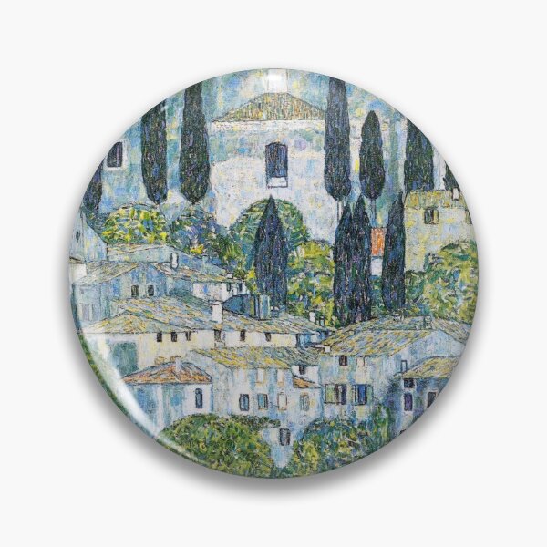 Item preview, Kirche in Cassone (1913) By Gustav Klimt designed and sold by Designedbysm.