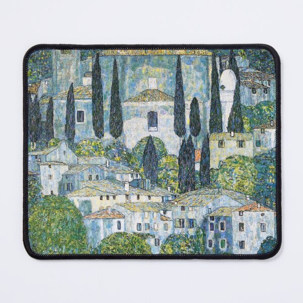 Item preview, Kirche in Cassone (1913) By Gustav Klimt designed and sold by Designedbysm.